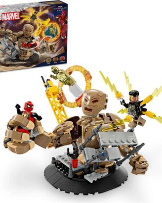 LEGO Marvel 76280 Spiderman vs uomo sabbia NUOVO