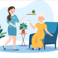 Compagnia x donna anziana e cuoca