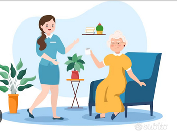 Compagnia x donna anziana e cuoca