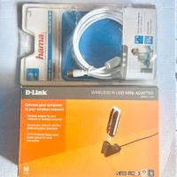 D-Link WIRELESS USB internet veloce + cavo  Nuovi