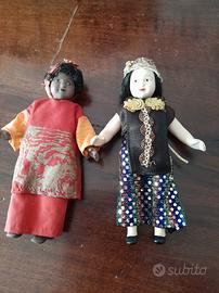 Bamboline orientali vintage