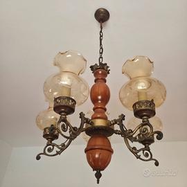 lampadario vintage 