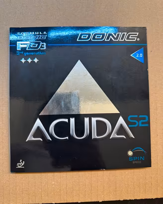 Gomma ping pong Donic Acuda S2 da 1,8 mm
