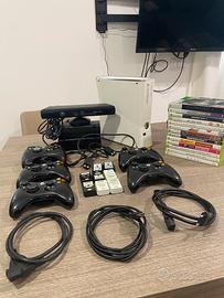 Xbox 360 s Bianca completa + giochi