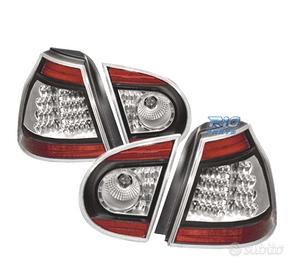 FANALI VOLKSWAGEN VW GOLF 5 03-08 LED FONDO CROMAT