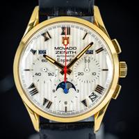 Movado Zenith Espada Automatic El Primero 18k gold