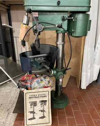 Trapano a colonna professionale da officina 
