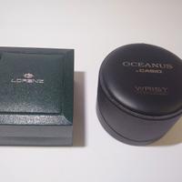 2 SCATOLE OROLOGI LORENZ + CASIO