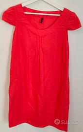 Vestito Naf Naf rosso taglia 38 EU