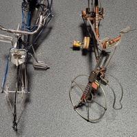 giocattoli africani in filo di ferro 