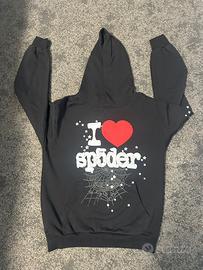Felpa Spider Nera