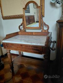 toilette antica pettineuse 