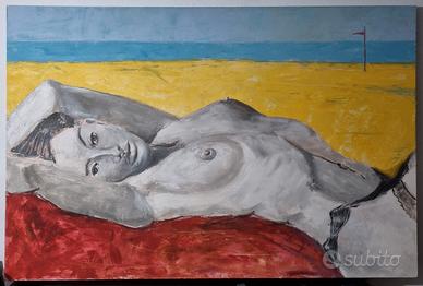 Dipinto - Tintarella - 100x150 - Luciano Rossi