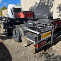 Rimorchio 3 assi Bartoletti casse scarrabili