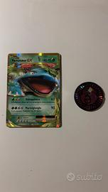[Carta pokémon] Venasaur EX (2016) + Moneta