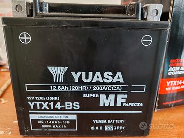 batteria yuasa YTX14-BS 