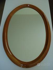 Specchio con cornice in ciliegio misura 77x52