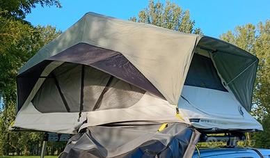 tenda tetto 2 posti + veranda