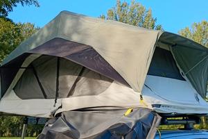 tenda tetto 2 posti + veranda