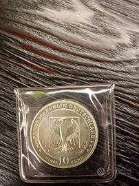 Moneta F.D.C. della Germania 2007 da 10€