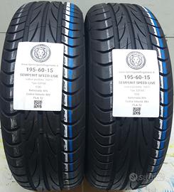 2 GOMME 195 60 15 SEMPERIT A76411