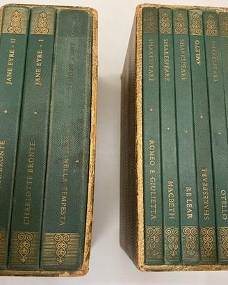 Cofanetti vintage Shakespeare e Bronte Rizzoli