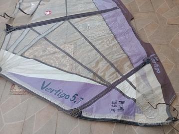 Vela Vertigo 5,7 per windsurf -