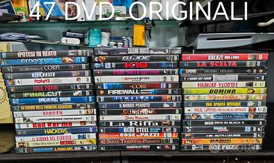 set di 47 DVD originali in blocco 