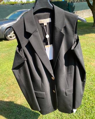 Giacca Michael Kors con spalla aperta