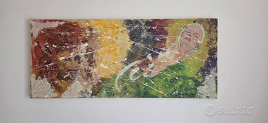 Capoletto acrilico su tela