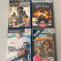 Lotto 4x giochi per PlayStation 2