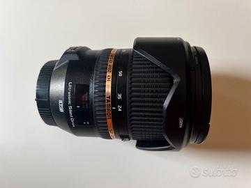 Obiettivo Tamron 24-70mm f2.8 per Canon