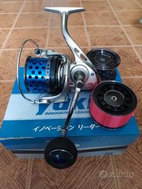 Mulinello surfcasting YUKI AMG SLOW. Come nuovo