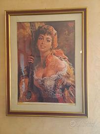 Quadro stampa vintage