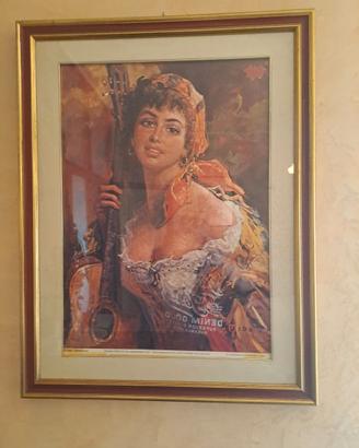 Quadro stampa vintage