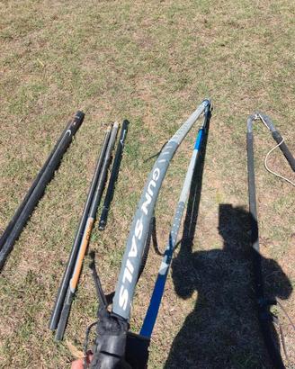 Windsurf  vela Arrow flight 5,4 +boma gun incluso