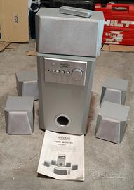 sistema audio 5+1 Schneider Shadow con telecomando