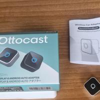 OTTOCAST Adattatore Wireless CarPlay Android Auto