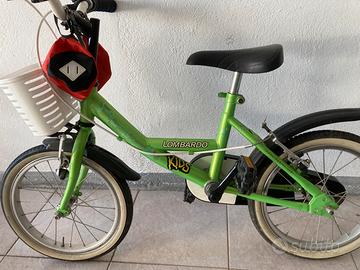 Bici Lombardo unisex 14 pollici 5-6 anni