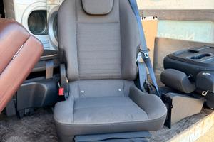 Sedile originale Fiat Ducato 9 posti con cintura