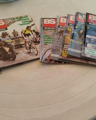 Stock n. 9 riviste BS Bicisport anni 1988-1989-199