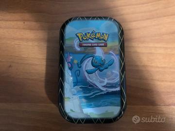 Mini tin pokemon  destino splendente,scatola apert