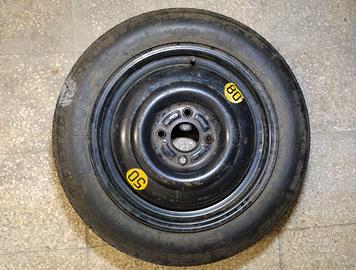 Ruotino 4 Fori + Gomma Michelin 125-80 R15 NUOVO!!