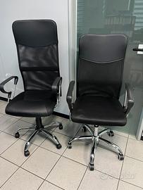 Stock Sedie da ufficio nuove