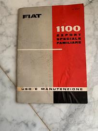 Libretto uso e manutenzione 1100