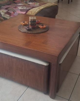 Tavolo Roche Bobois con sbagelli a scomparsa