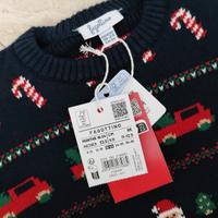 maglione Natale bambini 18-24 mesi fagottino 