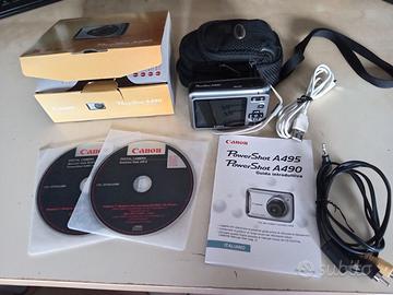 Canon PowerShot A490 Full Set Scatola SD 512MB Y2K