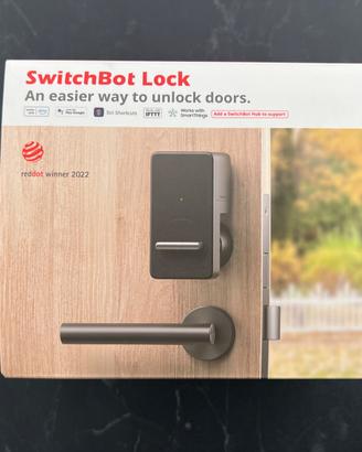 Switchbot Lock nero, nuovo mai aperto