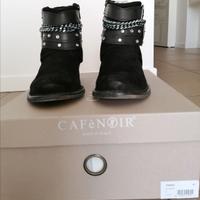 Stivaletti Cafè Noir in pelle scamosciata. Nuovi